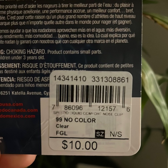 Speedo Liquid Comfort Nose Clip - Picture 3 of 3